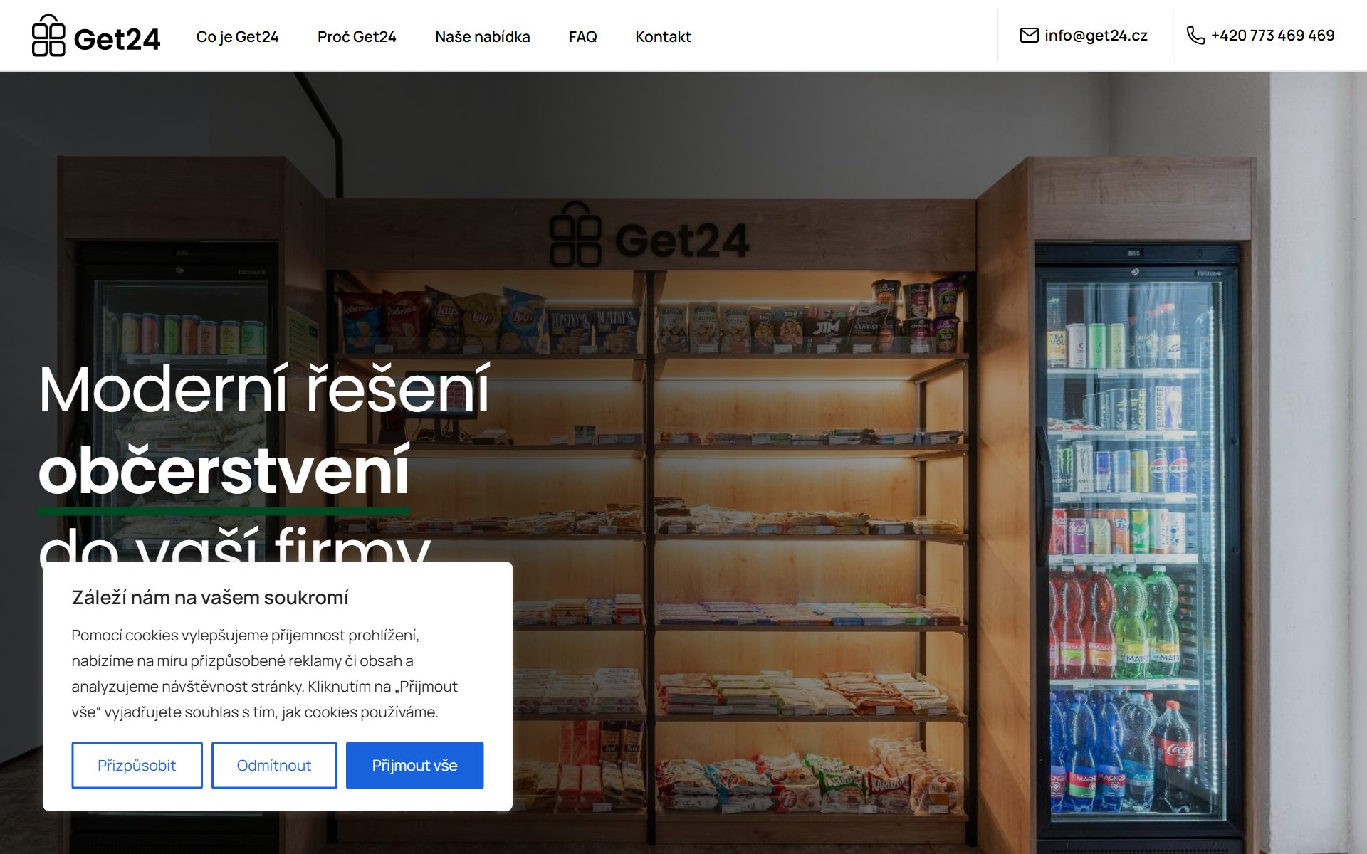 GET24.cz – bezobslužné samoobslužné prodejny